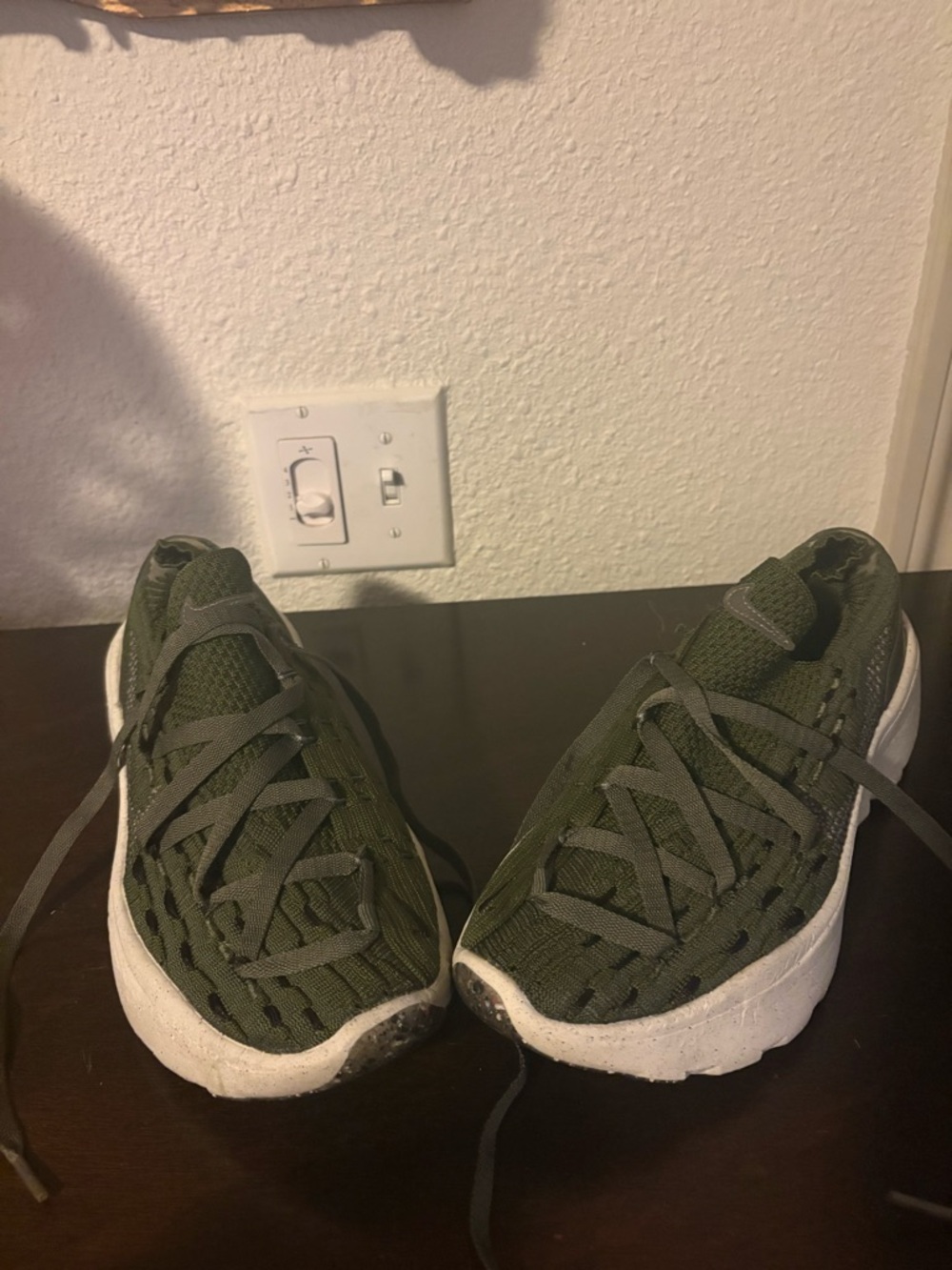 Nike space hippie 04 Olive Knit Casual Trainers